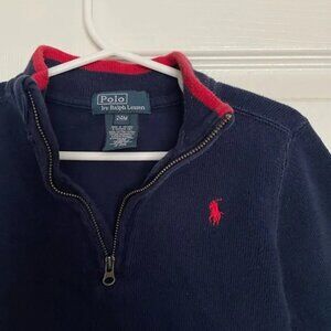 Polo by Ralph Lauren Kids 24 month Navy and Red Sweatshirt